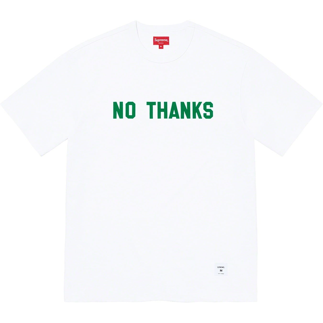 No Thanks S/S Top view 3
